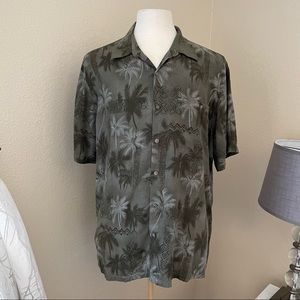 Batik Bay Button Up Palm Tree Shirt